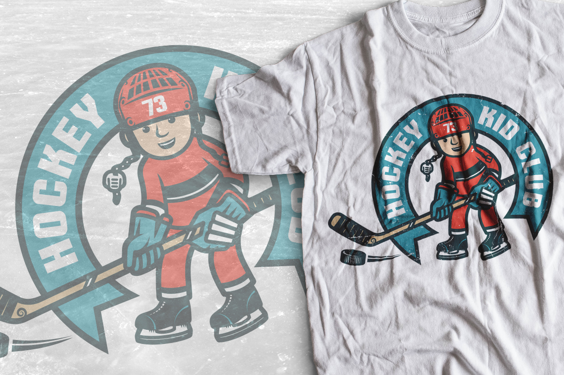 Download Иллюстрация "Hockey Characters and Logos - Illustration" / Hockey Characters and Logos - Illustration - Иллюстрация на тему графика emblem badge label illustration banner professional poster stamp ribbon symbol