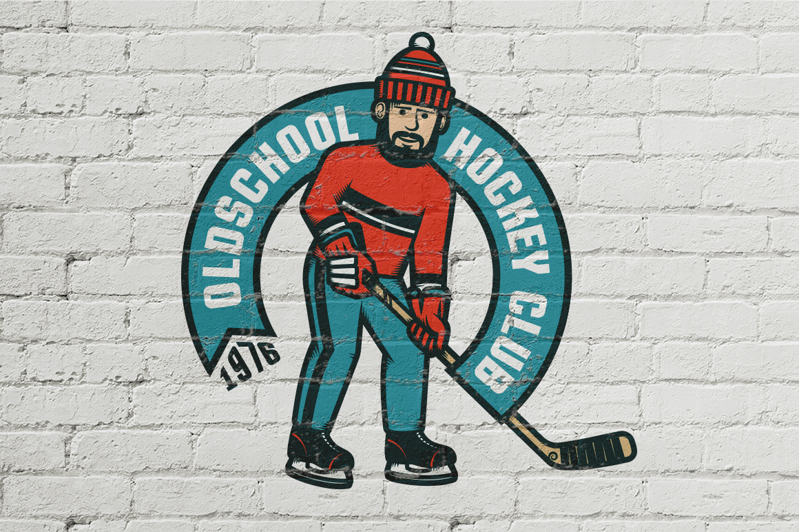 Download Иллюстрация "Hockey Characters and Logos - Illustration" / Hockey Characters and Logos - Illustration - Иллюстрация на тему графика emblem badge label illustration banner professional poster stamp ribbon symbol