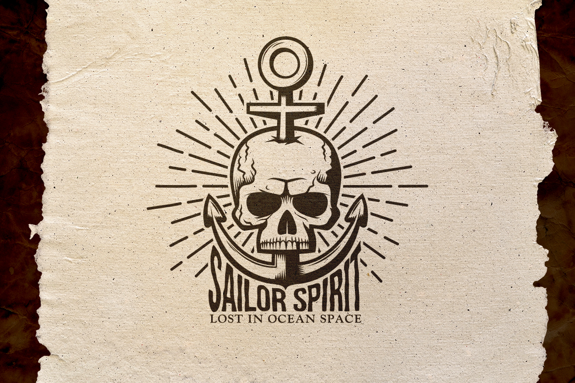 Download Иллюстрация "Sailor Spirit Emblem - Illustration" / Sailor Spirit Emblem - Illustration - Иллюстрация на тему графика emblem badge label illustration banner professional poster stamp ribbon symbol