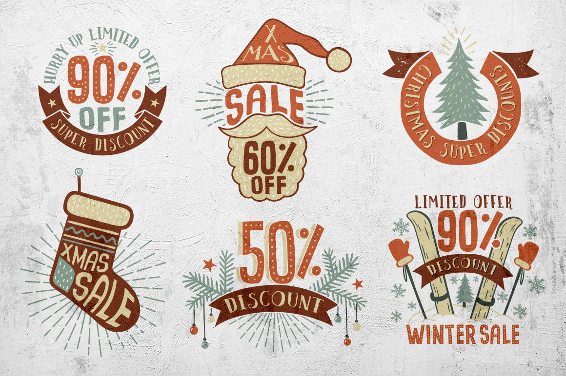 Download Иллюстрация "Sale Discount Set - Illustration" / Sale Discount Set - Illustration - Иллюстрация на тему графика emblem badge label illustration banner professional poster stamp ribbon symbol