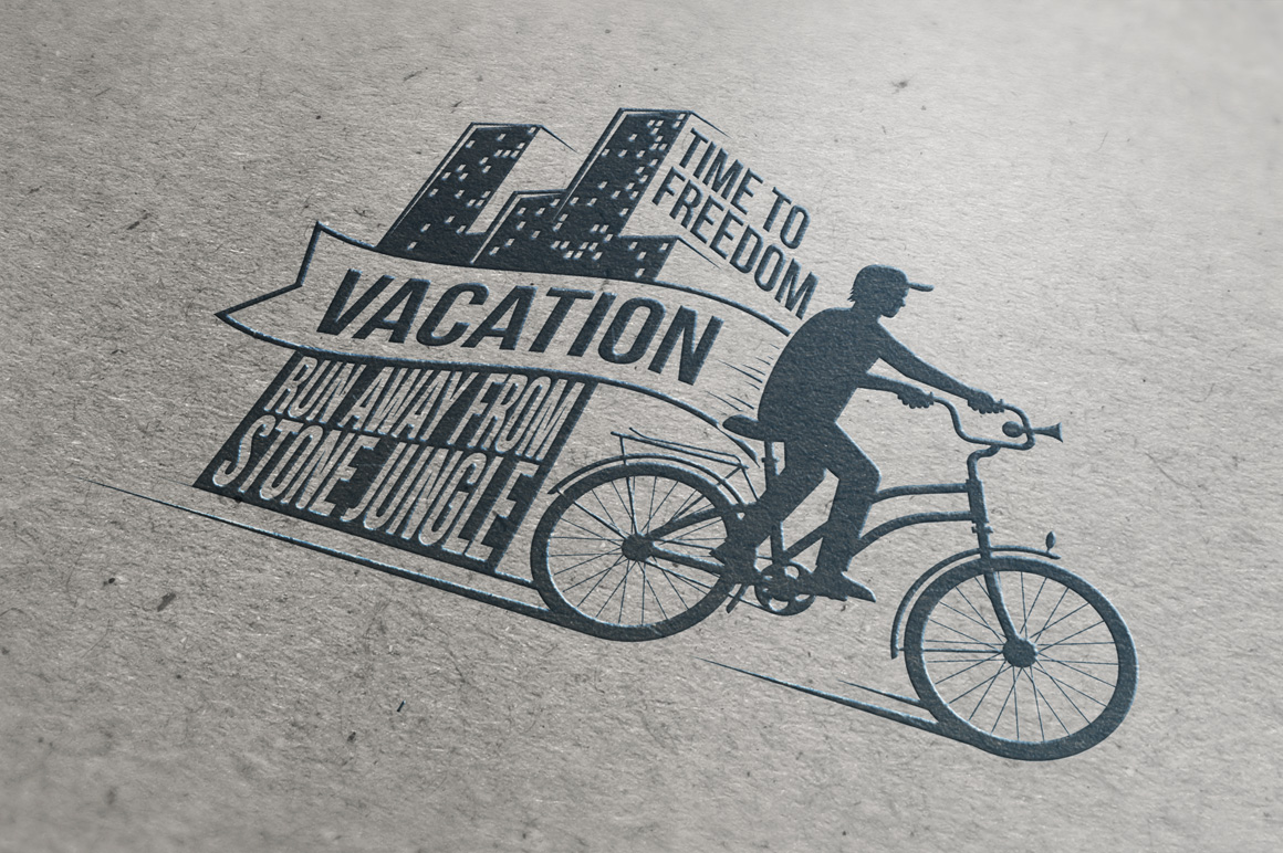 Download Иллюстрация "Vacation Adventure Travel Emblem - Illustration" / Vacation Adventure Travel Emblem - Illustration - Иллюстрация на тему графика emblem badge label illustration banner professional poster stamp ribbon symbol