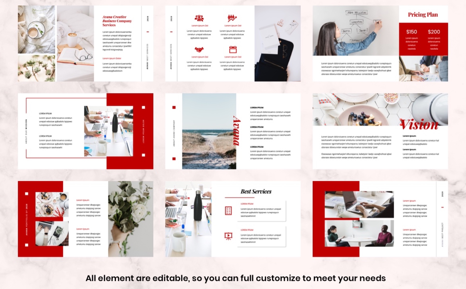 Avana - Creative Business PowerPoint Template
