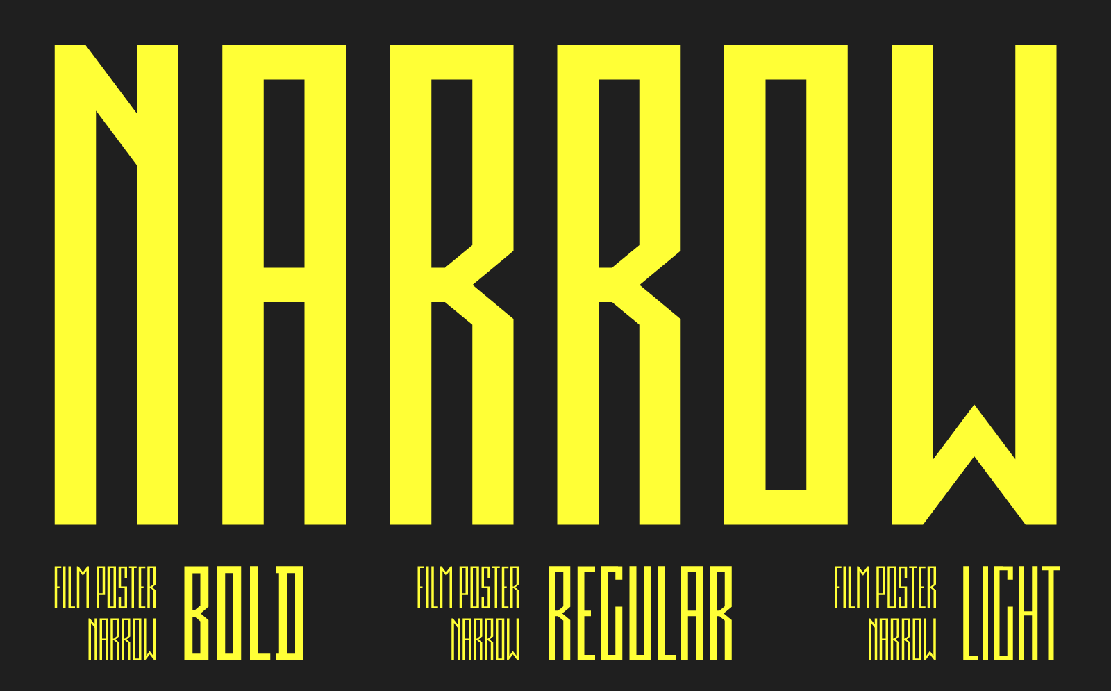 Download Шрифт "Film Poster  Family Font" / Film Poster  Family Font - Шрифт на тему графика font family ultra condensed geometric pixel typeface movie film poster narrow logo identity minimal modern techno bit billboard tech sans