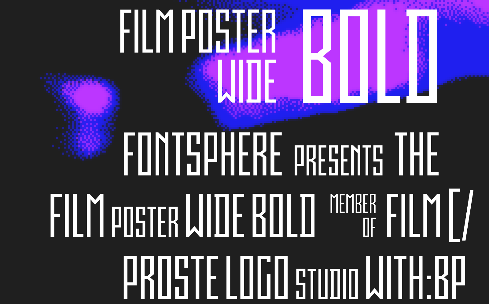 Download Шрифт "Film Poster  Family Font" / Film Poster  Family Font - Шрифт на тему графика font family ultra condensed geometric pixel typeface movie film poster narrow logo identity minimal modern techno bit billboard tech sans