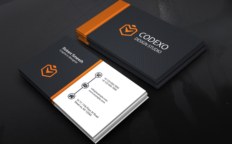 Download Фирменный стиль "Dual Businesscard - Corporate Identity Template" / Dual Businesscard - Corporate Identity Template - Фирменный стиль на тему графика business card businesscard minimal corporate creative office editable stationary blue red green orange identity brandstationary graphics graphicdesign template template modern