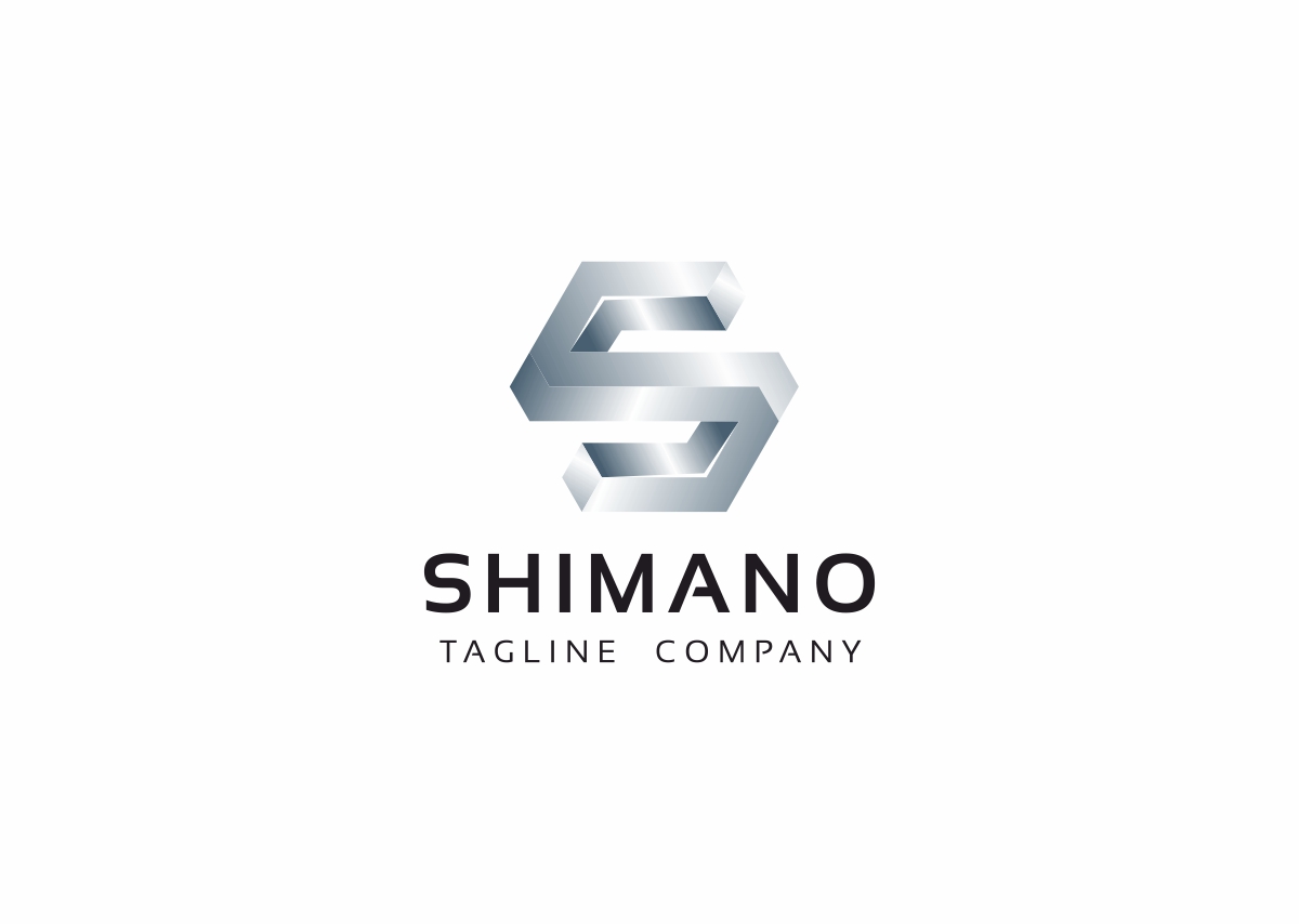Download Шаблон логотипа "Shimano Logo Template" / Shimano Logo Template - Шаблон логотипа на тему графика 3d accounting app bold colorful concept consulting corporate creative financial internet investment letter s logo s marketing media modern multimedia