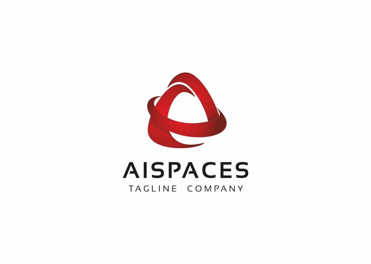 Download Шаблон логотипа "Aispace - A Letter Logo Template" / Aispace - A Letter Logo Template - Шаблон логотипа на тему графика 3d logo a letter a abstract initial advance application business colorful corporate template creative rainbow digital app financial investment high