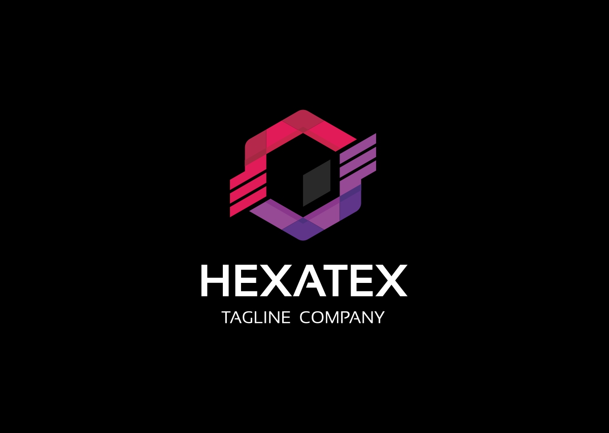 Download Шаблон логотипа "Hexagon Logo Template" / Hexagon Logo Template - Шаблон логотипа на тему графика abstract agency arrow box brainstorm brand consultant consulting corporate creative cube cubic cubical dimension firm hexagon hexagonal identity investment it