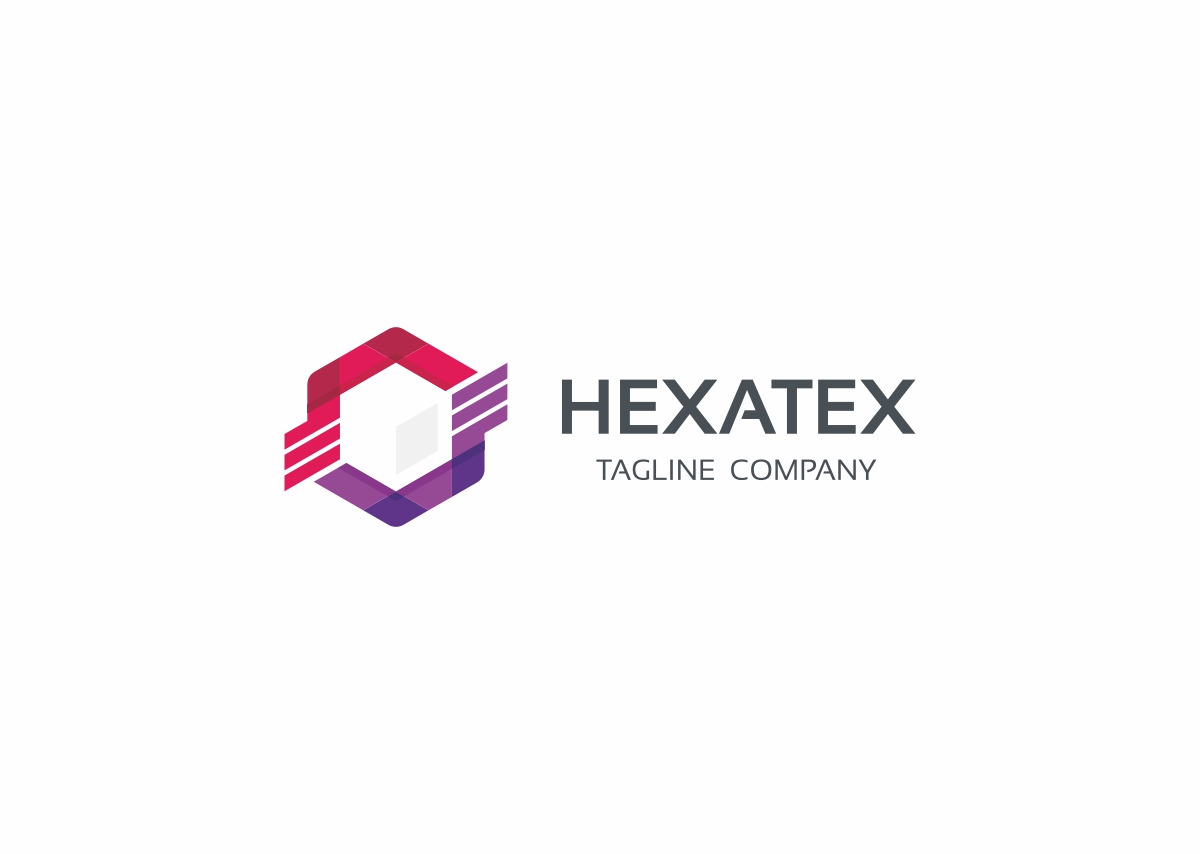 Download Шаблон логотипа "Hexagon Logo Template" / Hexagon Logo Template - Шаблон логотипа на тему графика abstract agency arrow box brainstorm brand consultant consulting corporate creative cube cubic cubical dimension firm hexagon hexagonal identity investment it