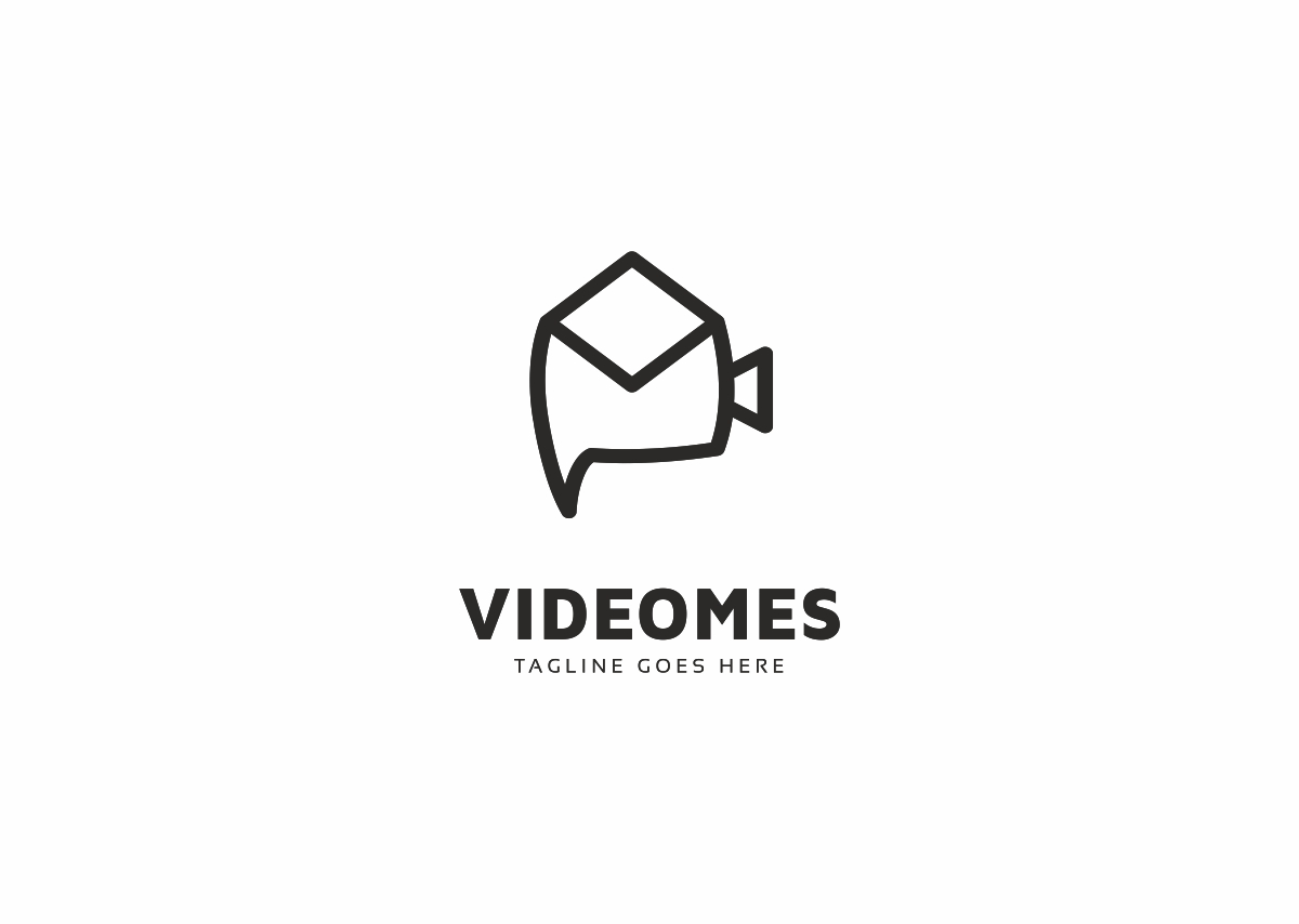 Download Шаблон логотипа "Video Message Logo Template" / Video Message Logo Template - Шаблон логотипа на тему графика blog camera clip-art communication emblem graphic icon idea insignia logo message opinions pictograph press shooting silhouette social media speech balloon