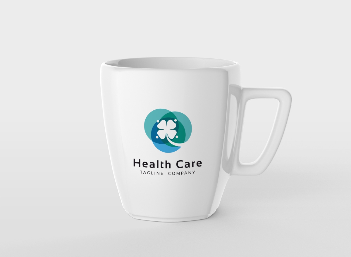 Download Шаблон логотипа "Health Care Logo Template" / Health Care Logo Template - Шаблон логотипа на тему графика beauty body care charity chiropractic clinic consultant diet exercise fitness health healthcare leaf life medical medicine nutrition organization people person