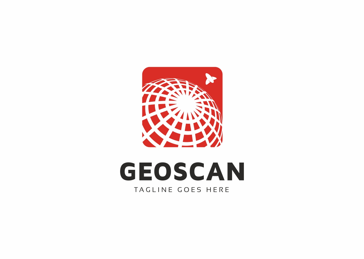 Download Шаблон логотипа "Geoscan Logo Template" / Geoscan Logo Template - Шаблон логотипа на тему графика address geography google island location map pointer road sea app circle communication consulting data digital discover earth electronic future global