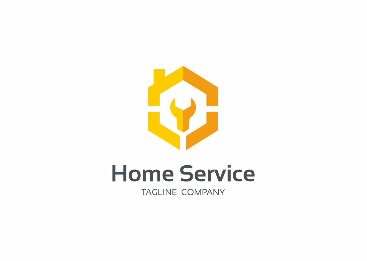 Download Шаблон логотипа "Home Service Logo Template" / Home Service Logo Template - Шаблон логотипа на тему графика app brand business construction efficient electrical electrician electricity energy fire fix handyman home light maintenance plug power reliable renewable repair