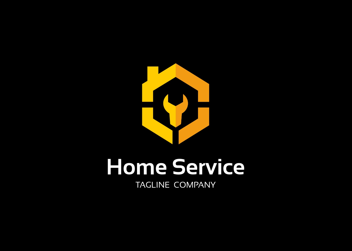 Download Шаблон логотипа "Home Service Logo Template" / Home Service Logo Template - Шаблон логотипа на тему графика app brand business construction efficient electrical electrician electricity energy fire fix handyman home light maintenance plug power reliable renewable repair