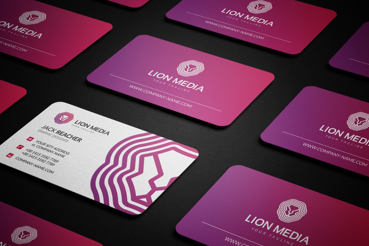 Download Шаблон логотипа "Lion Media Logo Template" / Lion Media Logo Template - Шаблон логотипа на тему графика animal animal logo branding cat classic club elegant emblem gold golden head jungle king kingdom leo lion logo vector luxury