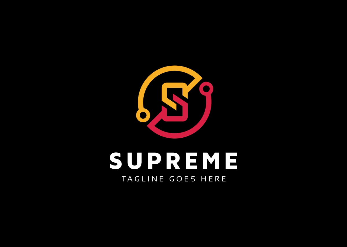 Download Шаблон логотипа "Supreme Cripto S Letter Logo Template" / Supreme Cripto S Letter Logo Template - Шаблон логотипа на тему графика agency app business company connect connection corporate creative digital flat hexa hexagon icon internet letter s logo logomark logotype media