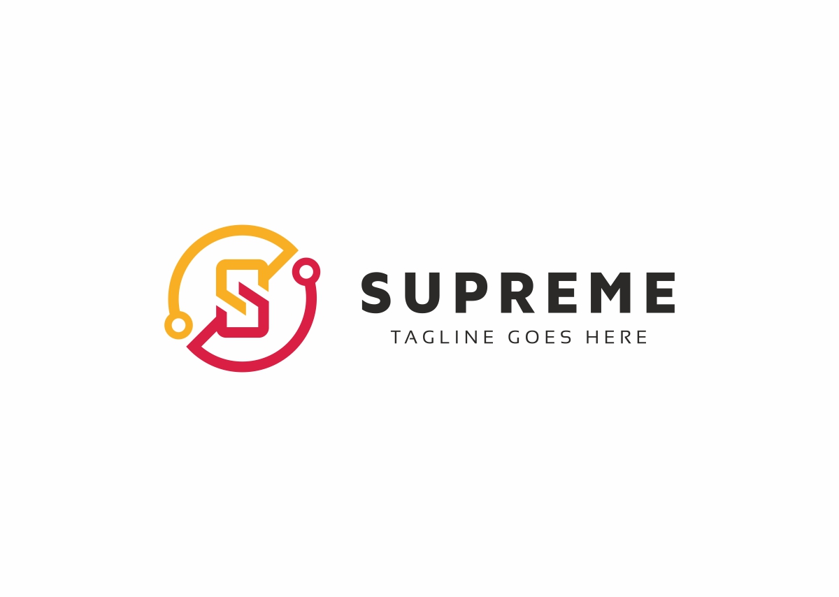 Download Шаблон логотипа "Supreme Cripto S Letter Logo Template" / Supreme Cripto S Letter Logo Template - Шаблон логотипа на тему графика agency app business company connect connection corporate creative digital flat hexa hexagon icon internet letter s logo logomark logotype media