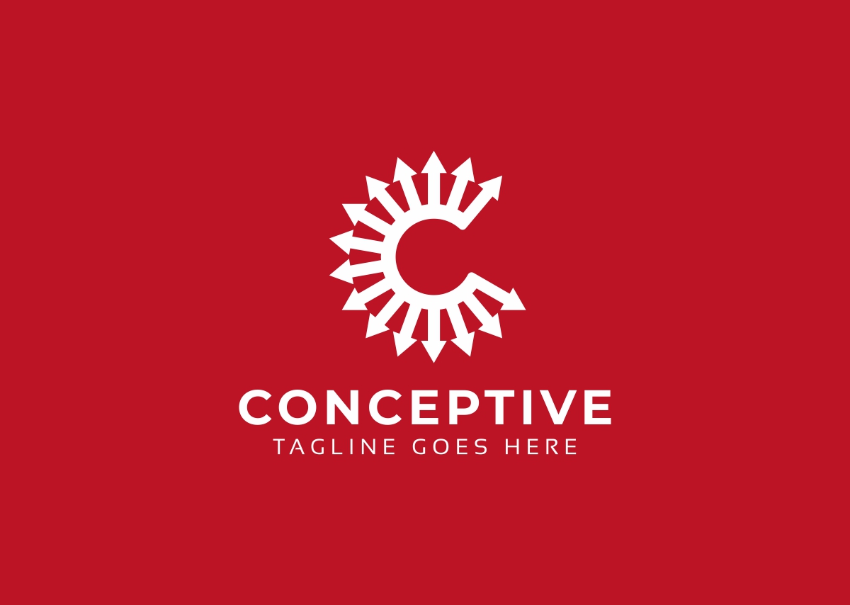 Download Шаблон логотипа "Conceptive Arrows C Letter Logo Template" / Conceptive Arrows C Letter Logo Template - Шаблон логотипа на тему графика arrow arrows art c community cosmos design direction evolution fast g geek general globe internet letter c line lines mind