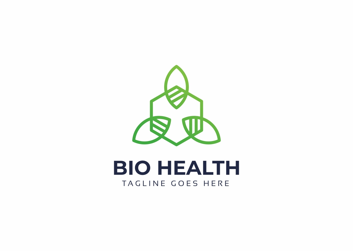 Download Шаблон логотипа "Bio Health DNA Logo Template" / Bio Health DNA Logo Template - Шаблон логотипа на тему графика analysis dna bio genetic medical branding dna logo repair strand energy evolution gene genome green growth health helix human lab