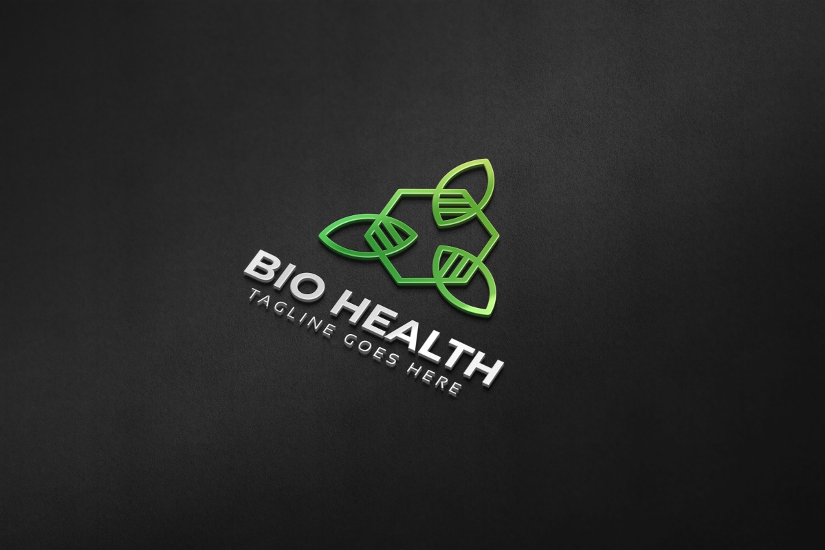 Download Шаблон логотипа "Bio Health DNA Logo Template" / Bio Health DNA Logo Template - Шаблон логотипа на тему графика analysis dna bio genetic medical branding dna logo repair strand energy evolution gene genome green growth health helix human lab