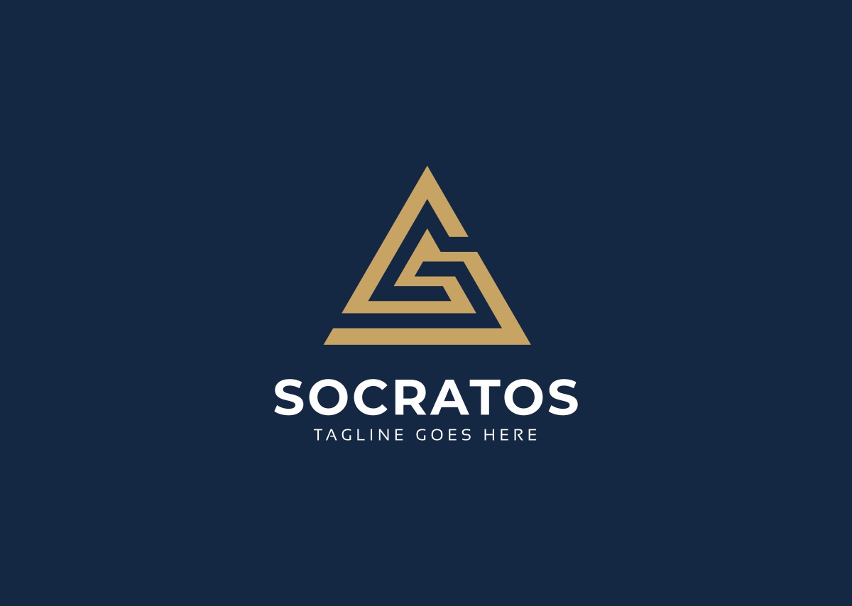 Download Шаблон логотипа "Socratos - S Letter Logo Template" / Socratos - S Letter Logo Template - Шаблон логотипа на тему графика builders business clean company construction logo professional s letter simple template vector accounting app bold colorful concept consulting corporate creative