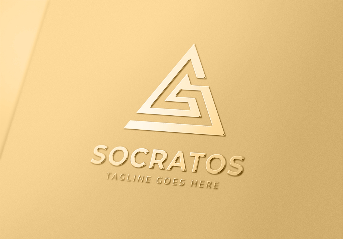 Download Шаблон логотипа "Socratos - S Letter Logo Template" / Socratos - S Letter Logo Template - Шаблон логотипа на тему графика builders business clean company construction logo professional s letter simple template vector accounting app bold colorful concept consulting corporate creative