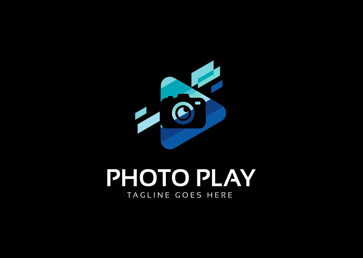 Download Шаблон логотипа "Photo Play Logo Template" / Photo Play Logo Template - Шаблон логотипа на тему графика agency book brand branding camera code coding corporate creative hardware identity letter logo logotype minimal minimalist o photo photographer photography