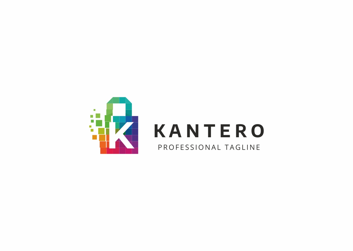 Download Шаблон логотипа "Kantero Logo Template" / Kantero Logo Template - Шаблон логотипа на тему графика agency brand branding business corporate creative design designer identity k letter logo logotype photo photographer photography studio symbol unique art