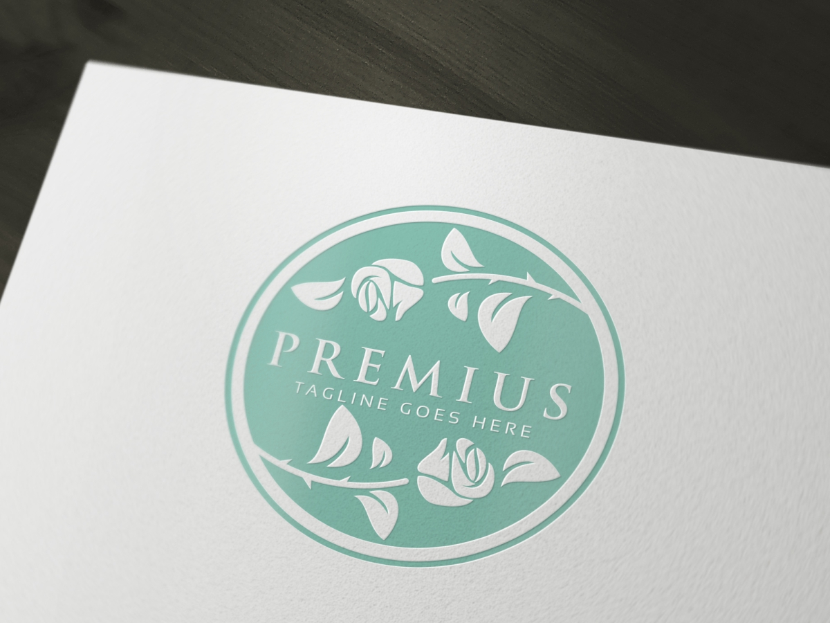 Download Шаблон логотипа "Premium Flower Logo Template" / Premium Flower Logo Template - Шаблон логотипа на тему графика boutique classy clothes crest elite estate f fashion florist flower shop g garden green hotel lanscape leaf letter luxury nature