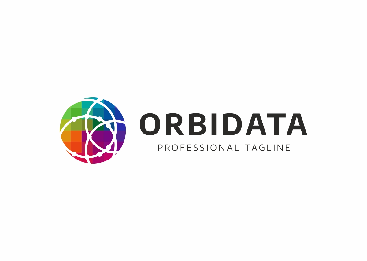 Download Шаблон логотипа "Global Data Logo Logo Template" / Global Data Logo Logo Template - Шаблон логотипа на тему графика adviser communication connect consultant consulting digital discover discovery echo expert explore future global information internet media modern network planet programming