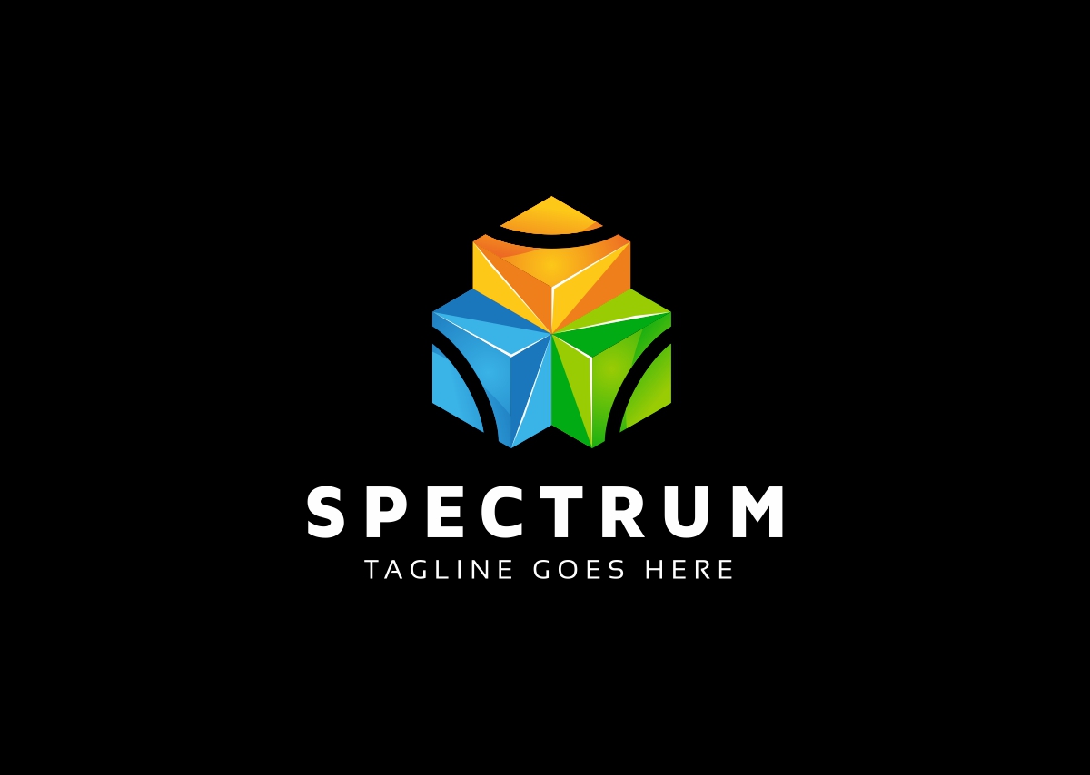 Download Шаблон логотипа "Spectrum Polygon Box Logo Template" / Spectrum Polygon Box Logo Template - Шаблон логотипа на тему графика abstract box business colorful communication core corporate creative creativity cube cubic cubical data digital hexagon hexagonal identity marketing media motion
