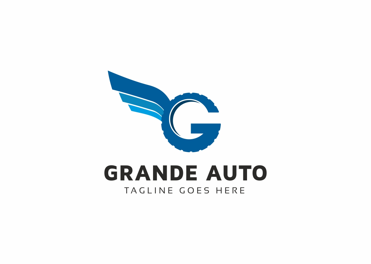 Download Шаблон логотипа "Grande Auto Gear G Letter Logo Template" / Grande Auto Gear G Letter Logo Template - Шаблон логотипа на тему графика automotive logo creative car design studio energy brand entertainment gaming hosting agency industry software insurance letter g management marketing media