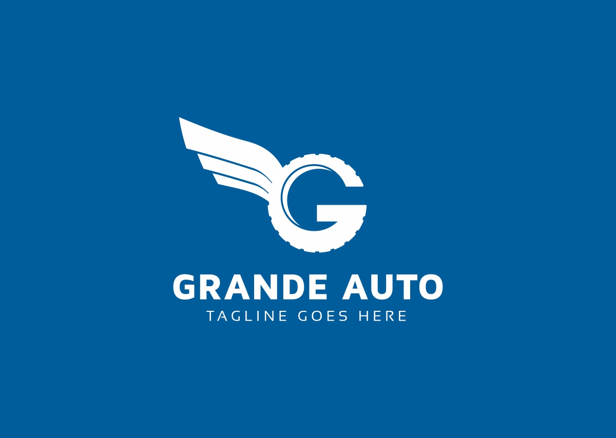 Download Шаблон логотипа "Grande Auto Gear G Letter Logo Template" / Grande Auto Gear G Letter Logo Template - Шаблон логотипа на тему графика automotive logo creative car design studio energy brand entertainment gaming hosting agency industry software insurance letter g management marketing media