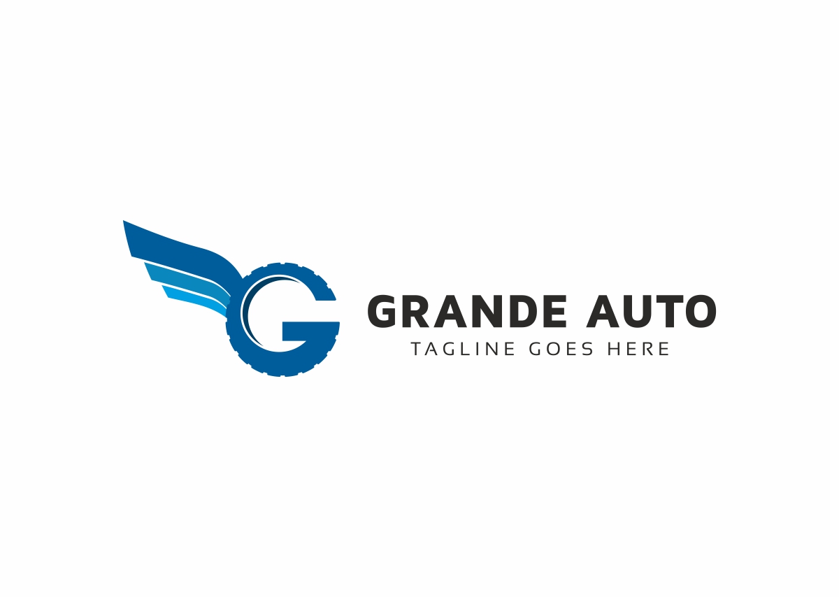 Download Шаблон логотипа "Grande Auto Gear G Letter Logo Template" / Grande Auto Gear G Letter Logo Template - Шаблон логотипа на тему графика automotive logo creative car design studio energy brand entertainment gaming hosting agency industry software insurance letter g management marketing media