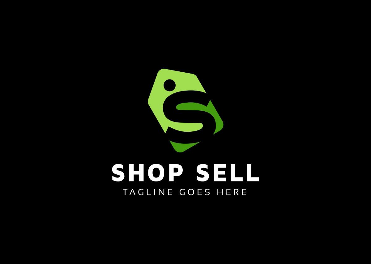 Download Шаблон логотипа "Shop Sell S Letter Logo Template" / Shop Sell S Letter Logo Template - Шаблон логотипа на тему графика abstract amazing sell brand business cart colors company corporate coupon tag creative icon idea identity logo media modern objects professional