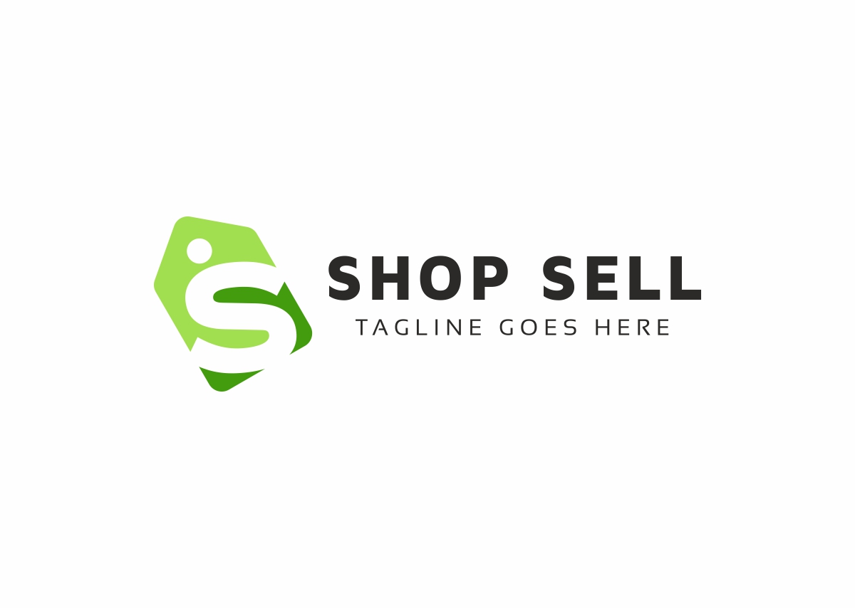 Download Шаблон логотипа "Shop Sell S Letter Logo Template" / Shop Sell S Letter Logo Template - Шаблон логотипа на тему графика abstract amazing sell brand business cart colors company corporate coupon tag creative icon idea identity logo media modern objects professional