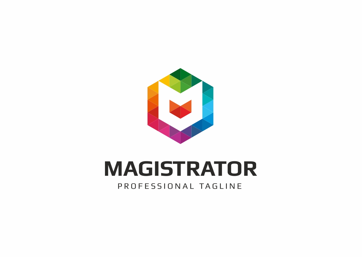 Download Шаблон логотипа "Magistrator Logo Template" / Magistrator Logo Template - Шаблон логотипа на тему графика business clothing businesses concept corporate design customizable fashion identity industry insurance law lawyer logo branding m multi media multipurpose office
