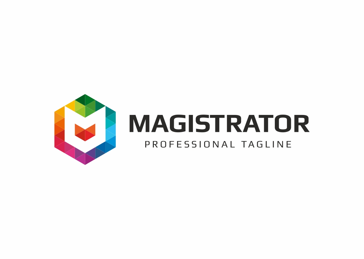 Download Шаблон логотипа "Magistrator Logo Template" / Magistrator Logo Template - Шаблон логотипа на тему графика business clothing businesses concept corporate design customizable fashion identity industry insurance law lawyer logo branding m multi media multipurpose office