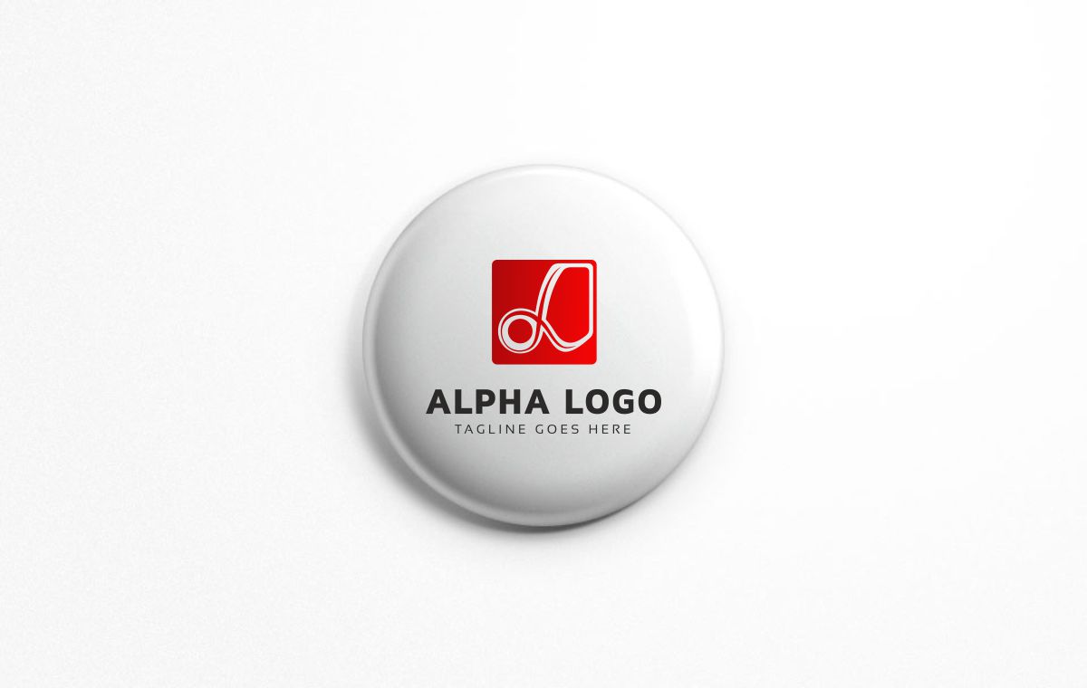 Download Шаблон логотипа "Alpha Logo Template" / Alpha Logo Template - Шаблон логотипа на тему графика a agency alpha colorful company corporate creative design designer develop developer graph graphic greek idea letter logo template logotype seo