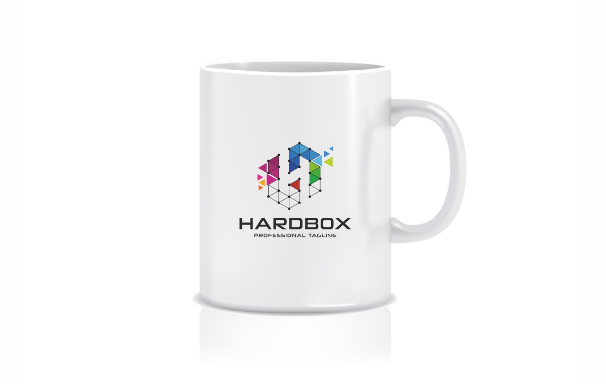 Download Шаблон логотипа "Hardbox Logo Template" / Hardbox Logo Template - Шаблон логотипа на тему графика abstract symbol communication computer corporate brand developer e business fast fitness center h logo letter h modern multimedia simple unique