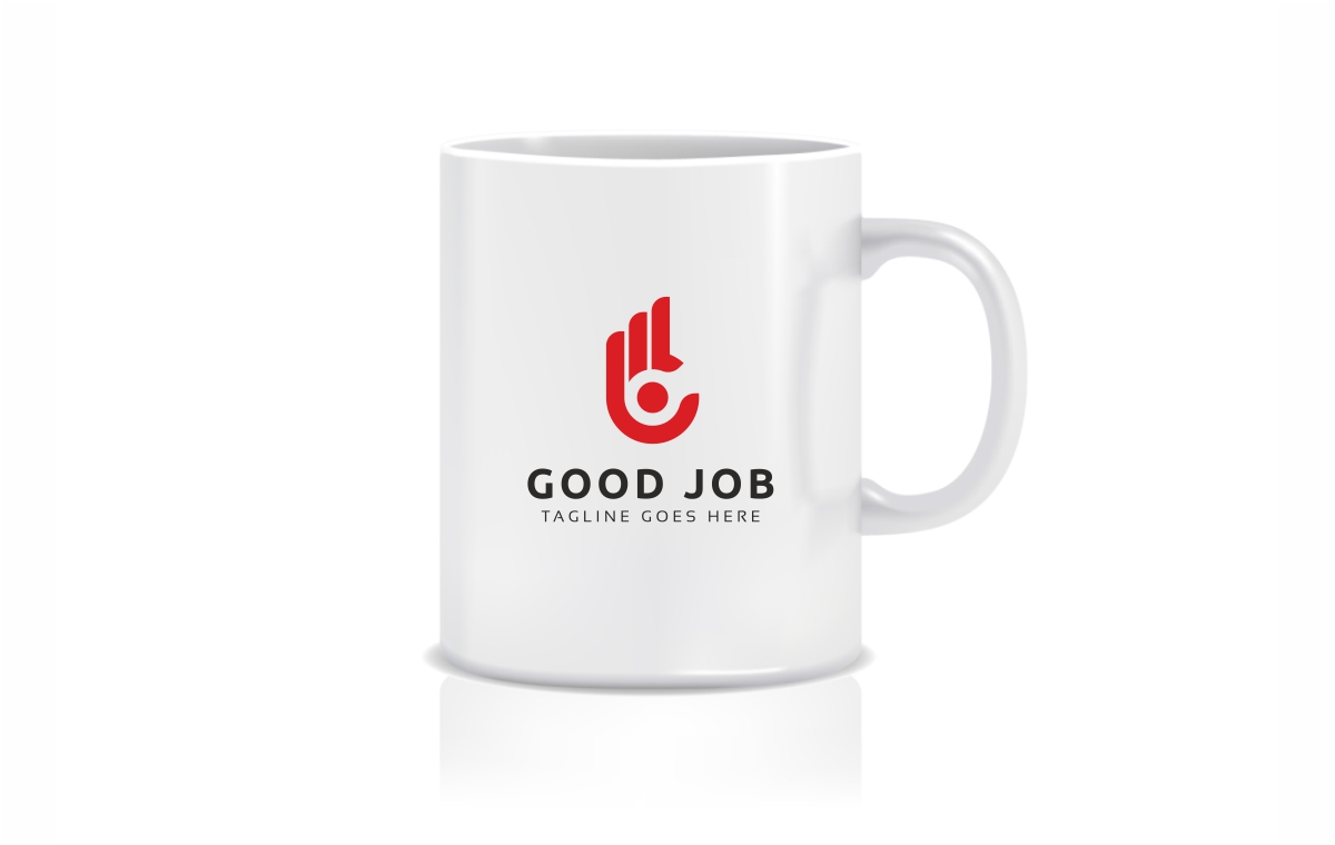 Download Шаблон логотипа "Good Job Logo Logo Template" / Good Job Logo Logo Template - Шаблон логотипа на тему графика abstract best job service brand business client comment company corporate creative feedback good hand icon idea identity logo media modern