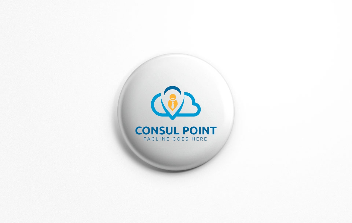 Download Шаблон логотипа "Consulting Point Logo Logo Template" / Consulting Point Logo Logo Template - Шаблон логотипа на тему графика company consulting finance group human marketing office offices people peoples person logo logos animal modern simple business nature elegant letter