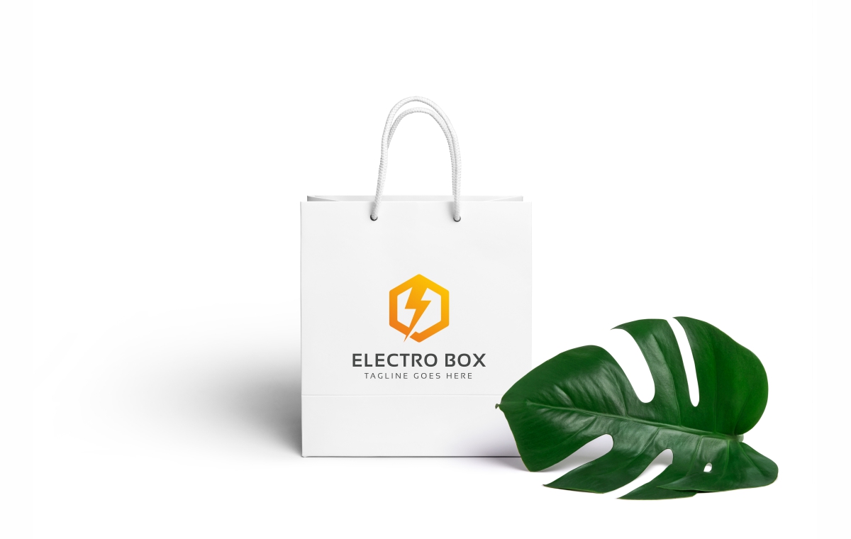 Download Шаблон логотипа "Electro Box Logo Template" / Electro Box Logo Template - Шаблон логотипа на тему графика electro electronic tools energy flat hexagon logo logos animal modern simple business nature elegant letter green design lion blue estate