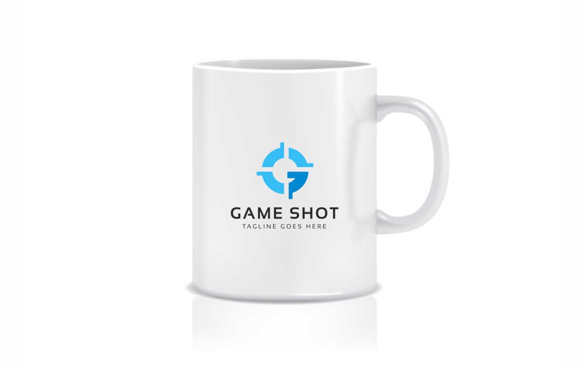 Download Шаблон логотипа "Game Shot Logo Template" / Game Shot Logo Template - Шаблон логотипа на тему графика accuracy app development apps coding arrow audience target branding code studio codes logo corporate creative dart game games growth html