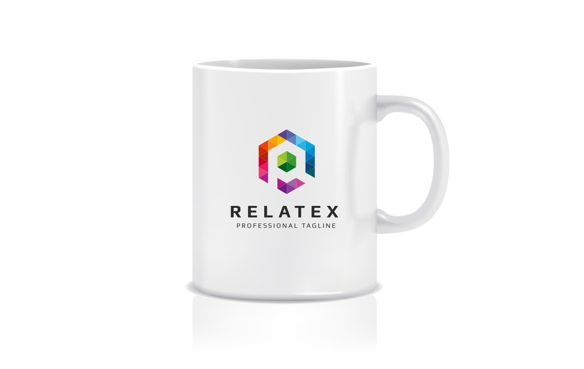 Download Шаблон логотипа "Relatex - R Letter Polygon Logo Template" / Relatex - R Letter Polygon Logo Template - Шаблон логотипа на тему графика 3d agency app bold business concept corporate creative depth detail glossy gradient industry marketing media modern multimedia professional r letter