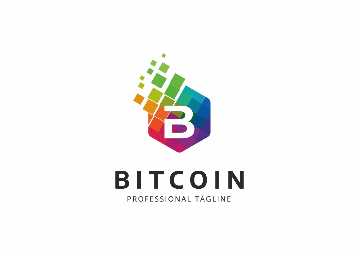 Download Шаблон логотипа "Bitcoin B Letter Logo Template" / Bitcoin B Letter Logo Template - Шаблон логотипа на тему графика b letter logo box brainstorm brand branding business consultant consulting corporate cube cubic cubical designer development entertainment expert gaming hexagon