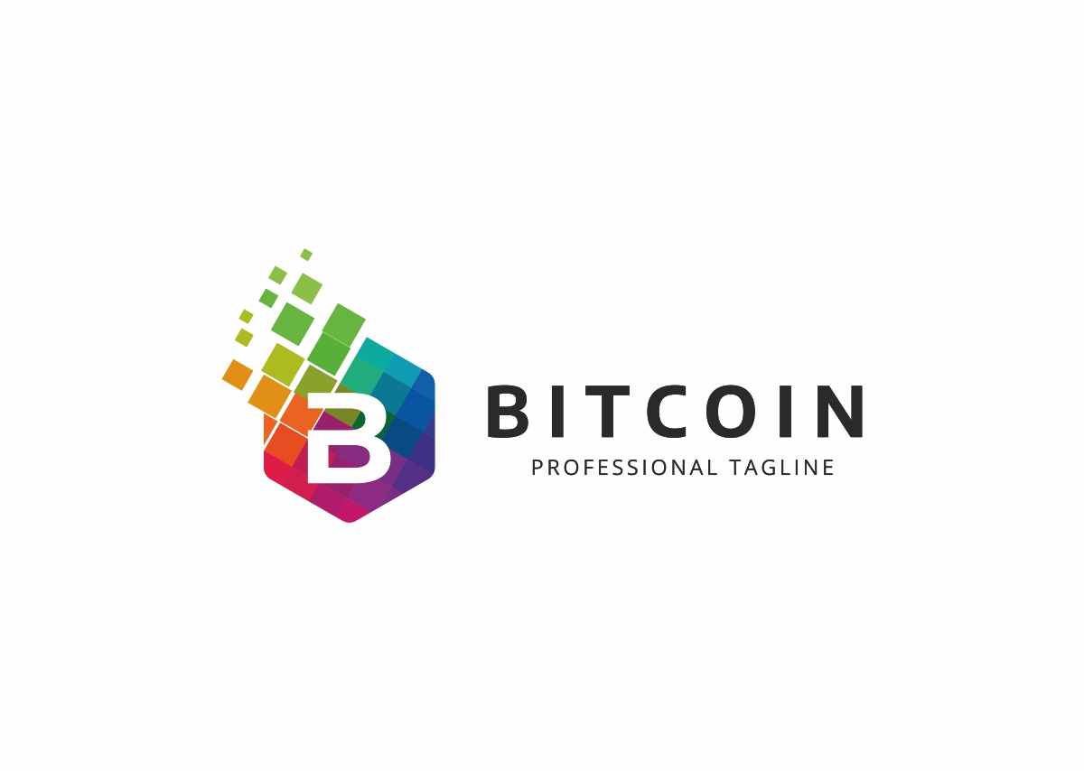 Download Шаблон логотипа "Bitcoin B Letter Logo Template" / Bitcoin B Letter Logo Template - Шаблон логотипа на тему графика b letter logo box brainstorm brand branding business consultant consulting corporate cube cubic cubical designer development entertainment expert gaming hexagon