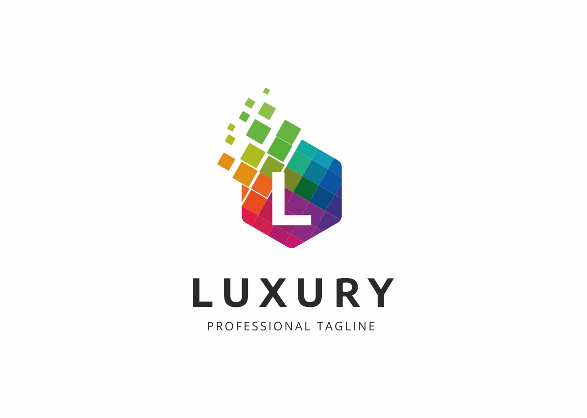 Download Шаблон логотипа "Luxury L Letter Logo Template" / Luxury L Letter Logo Template - Шаблон логотипа на тему графика 3d app apps computer d logo data fast tech hardware high information internet it letter mobile modern software solution solutions
