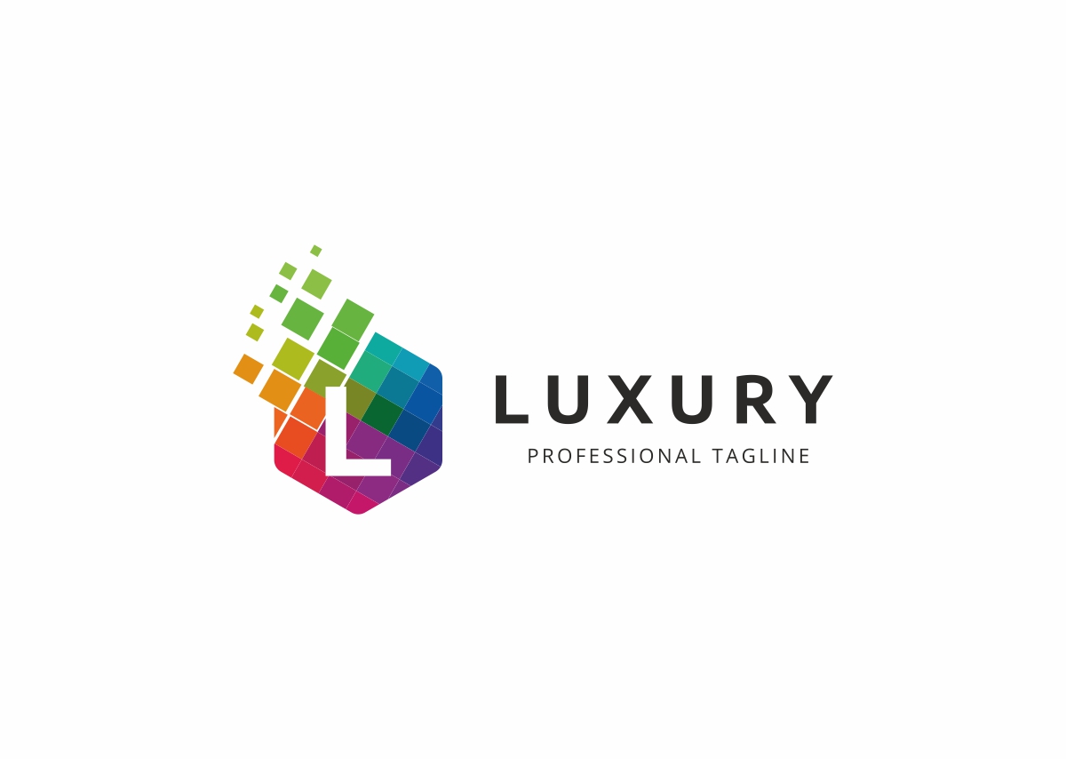 Download Шаблон логотипа "Luxury L Letter Logo Template" / Luxury L Letter Logo Template - Шаблон логотипа на тему графика 3d app apps computer d logo data fast tech hardware high information internet it letter mobile modern software solution solutions