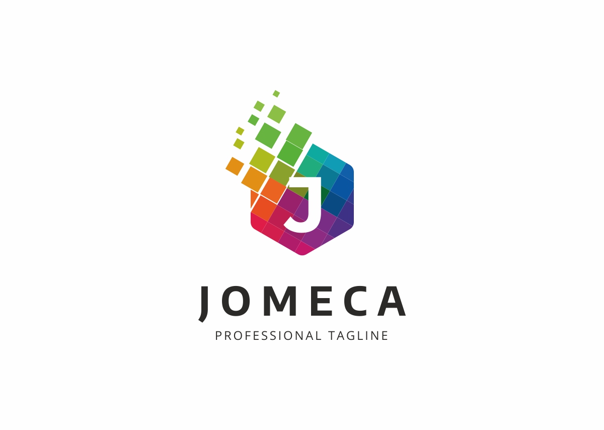Download Шаблон логотипа "Jomeca J Letter Logo Template" / Jomeca J Letter Logo Template - Шаблон логотипа на тему графика brand branding business corporate identity industry j letter jam jet jumbo print ready vector visual web